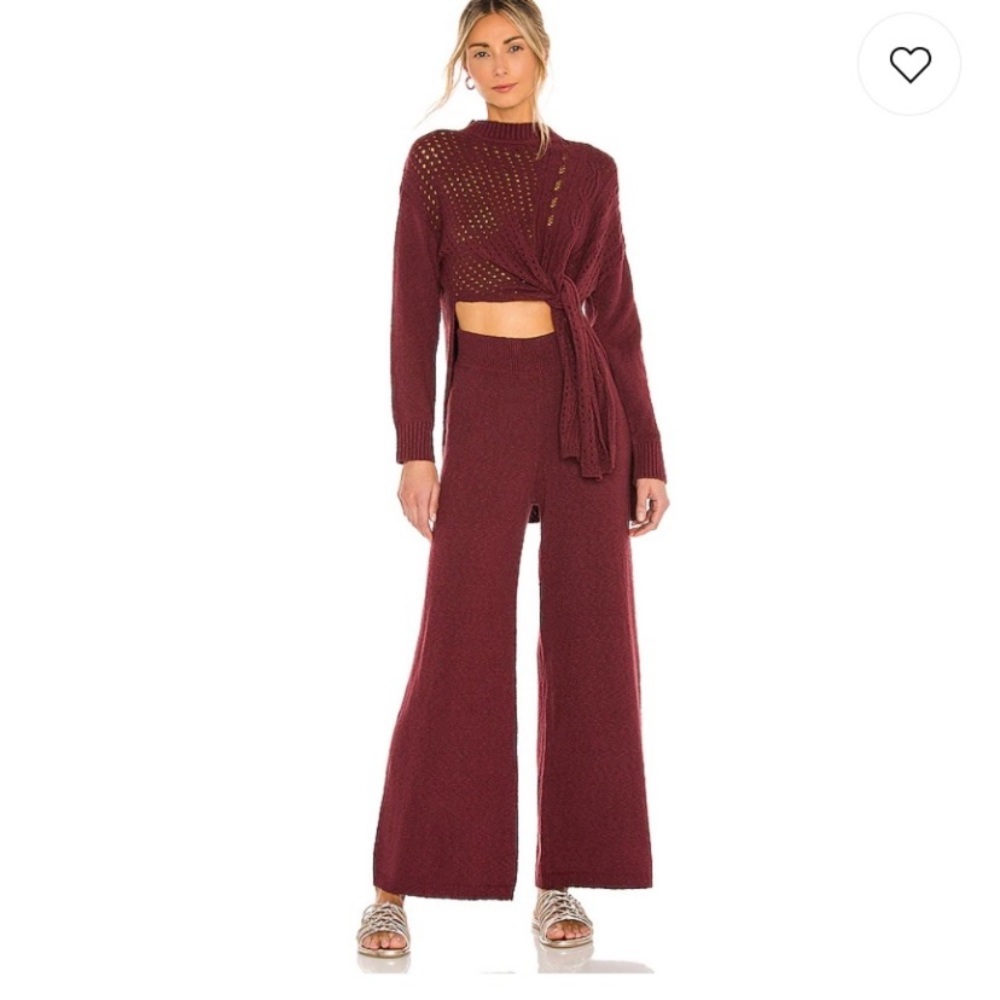 Revolve Free People Harper Pretty Berry Set, NWT - Picture 1 of 15